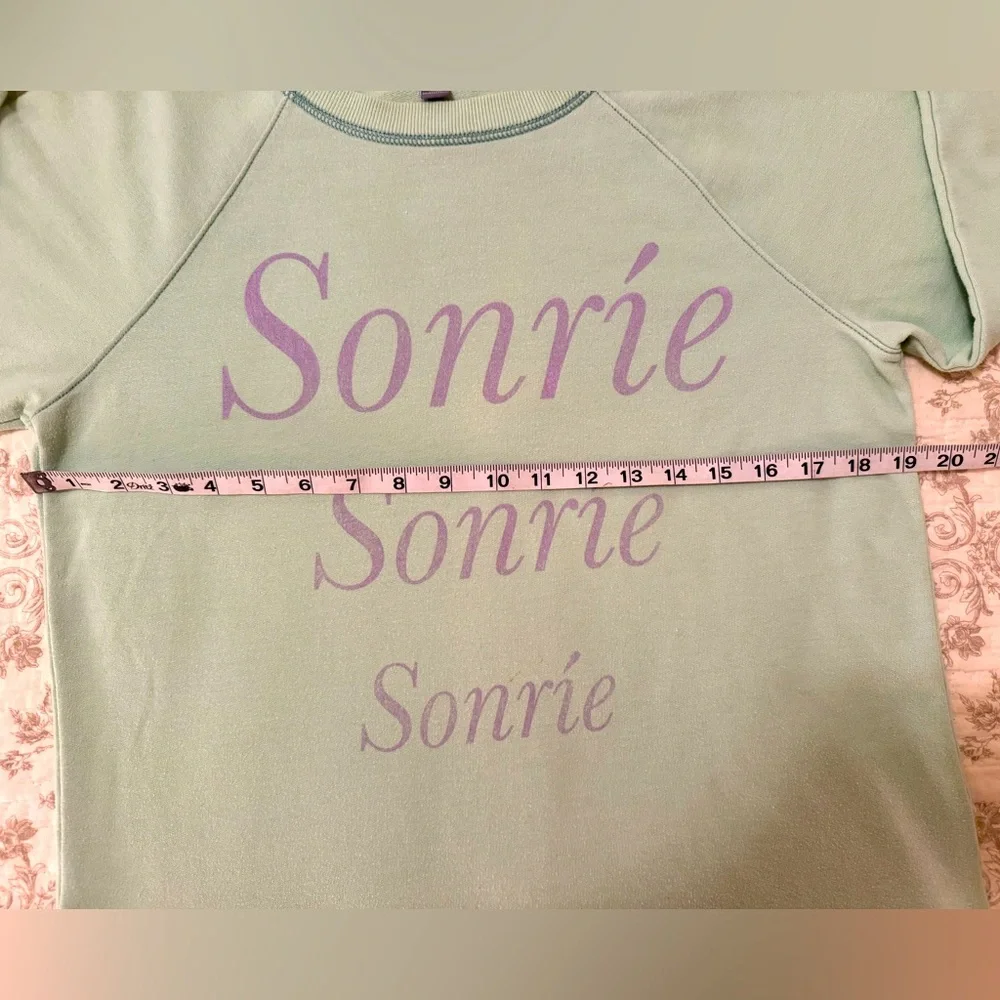 Aerie Mint Green Knit Top, M🦋 - Picture 2 of 6